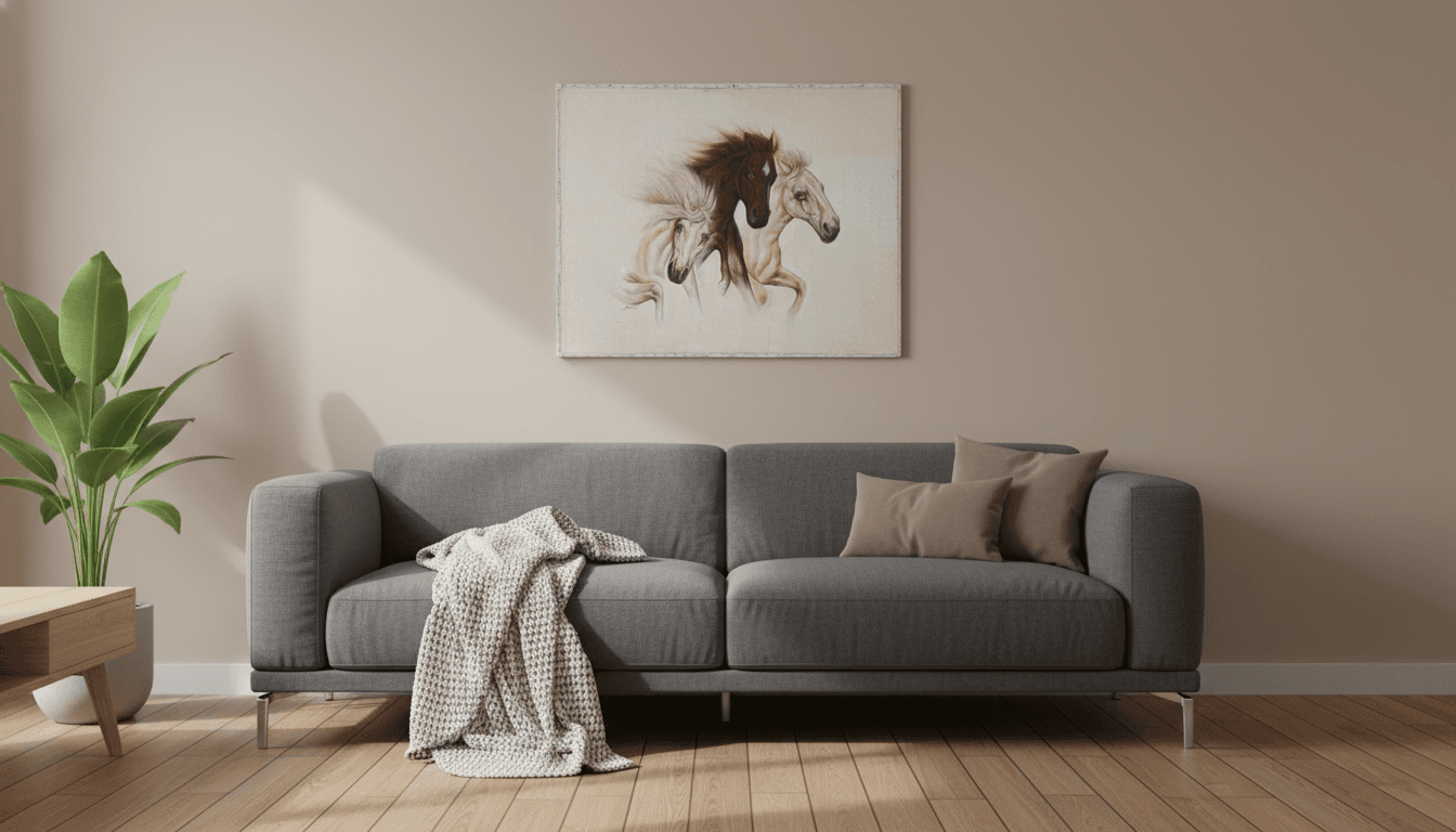 Majestic Horse Trio Artwork
