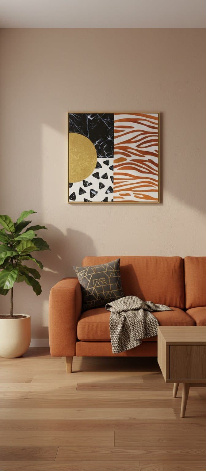 Geometric Abstract Composition