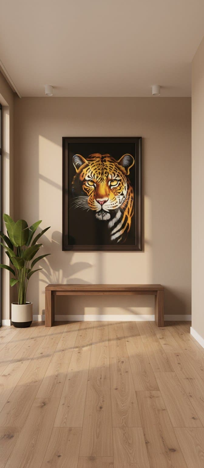Tiger Portrait Wall Art