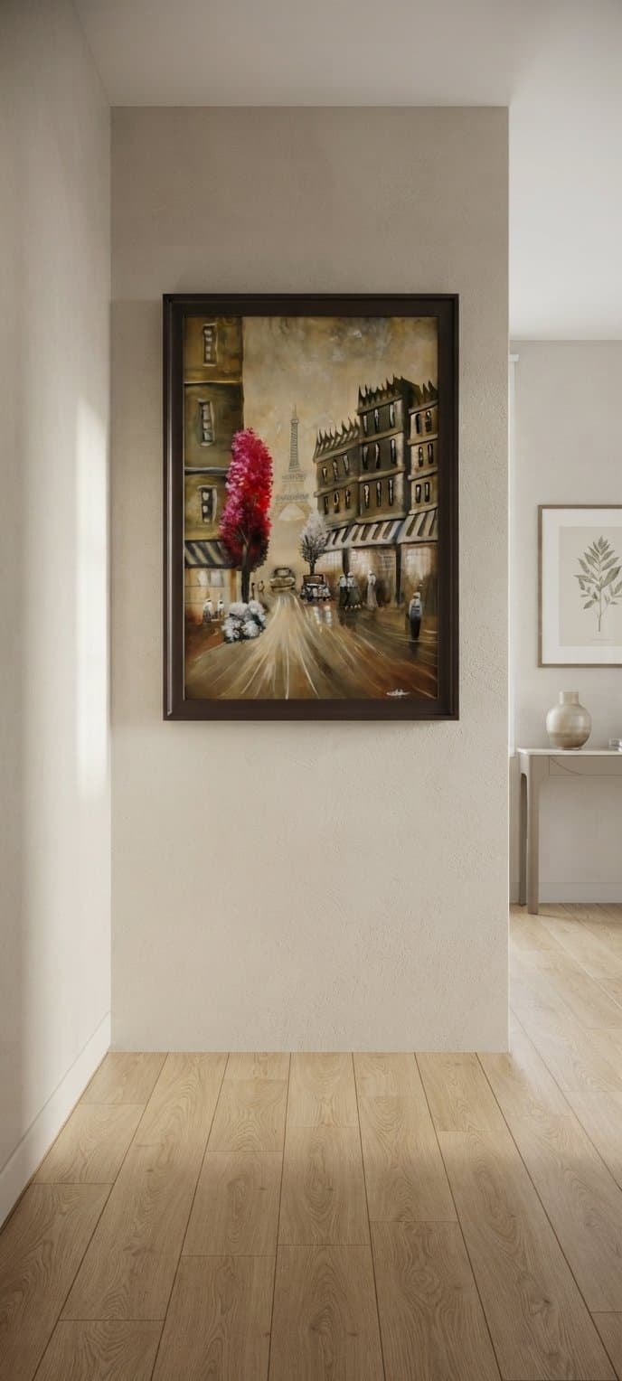 Parisian Street Eiffel Tower
